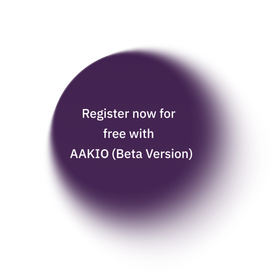 Register now for free with AAKIO
